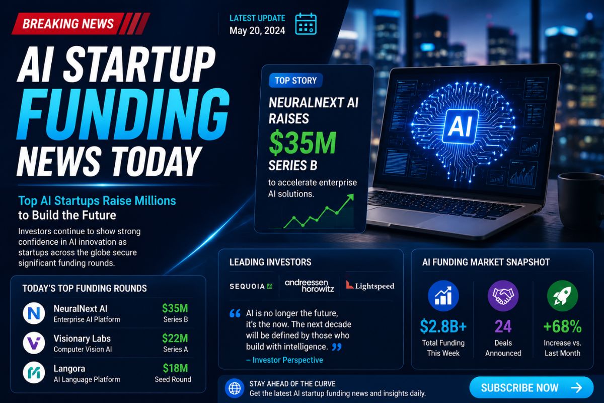 AI Startup Funding News Today
