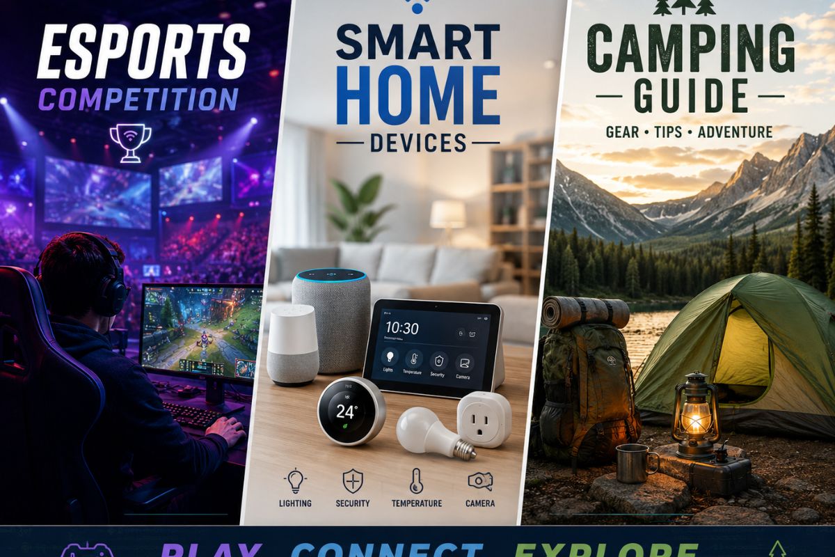 Esports Competition Smart Home Devices Camping Guide