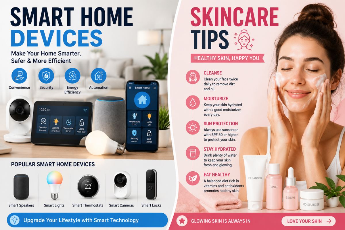Smart Home Devices Skincare Tips Skincare Tips