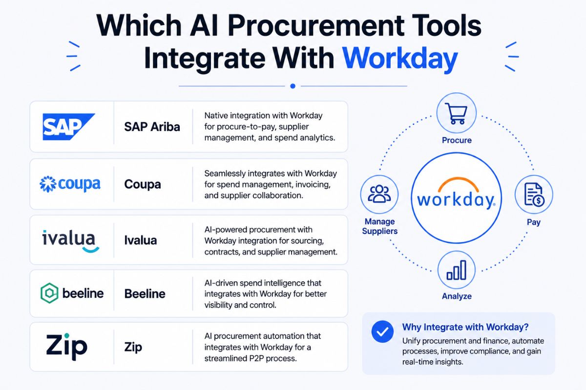 Which AI Procurement Tools Integrate With Workday